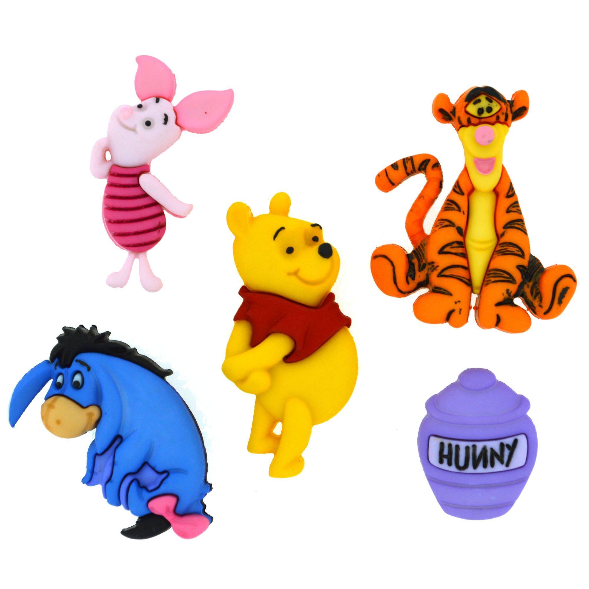 Disney® Winnie the Pooh Button Set